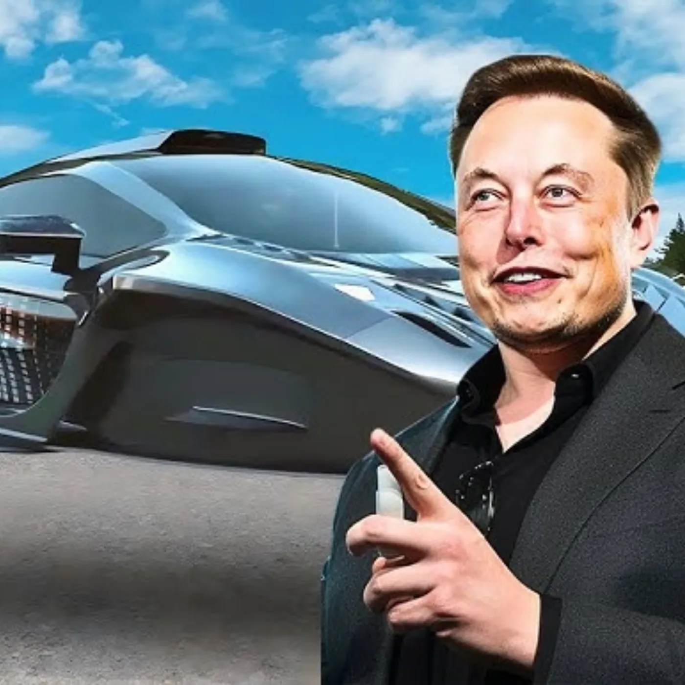 Elon Musk Unveils the World's First Flying Tesla Prototype Bound for Space: A Groundbreaking Innovation That Shocked the Globe!