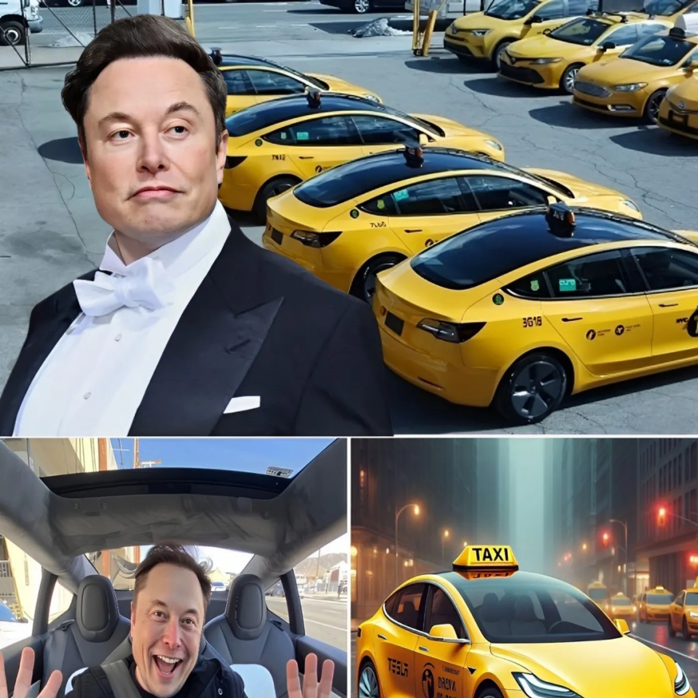 Elon Musk Makes a Bold Move, Rents the World’s Largest Film Studio to Launch His Taxi Fleet!