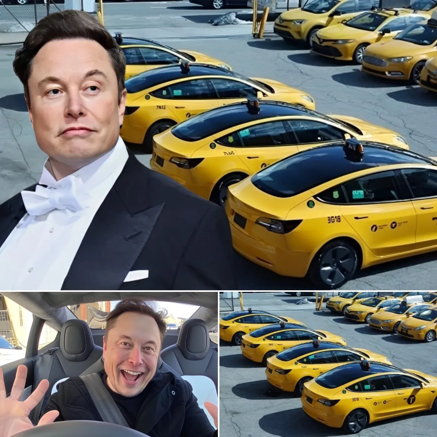 Elon Musk Makes a Bold Move, Rents the World’s Largest Film Studio to Launch His Taxi Fleet!