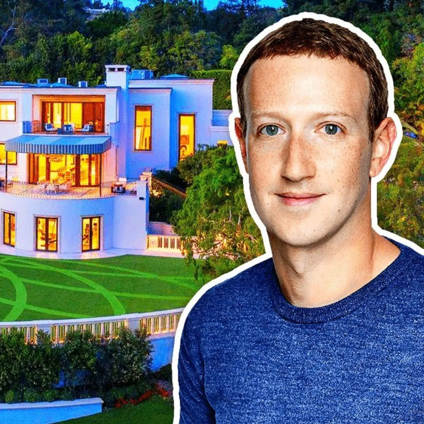 The Mystery Inside Mark Zuckerberg’s $100 Million Mansions – Designed Like a Palace!