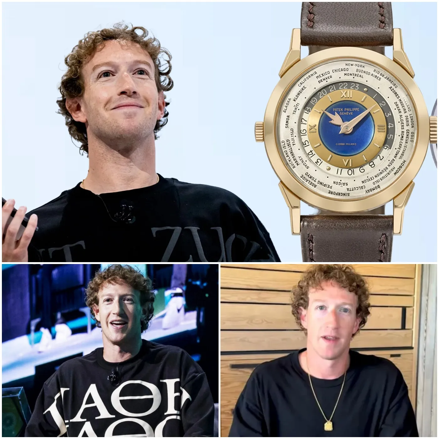 Mark Zuckerberg’s Exclusive Patek Philippe Watch Collection