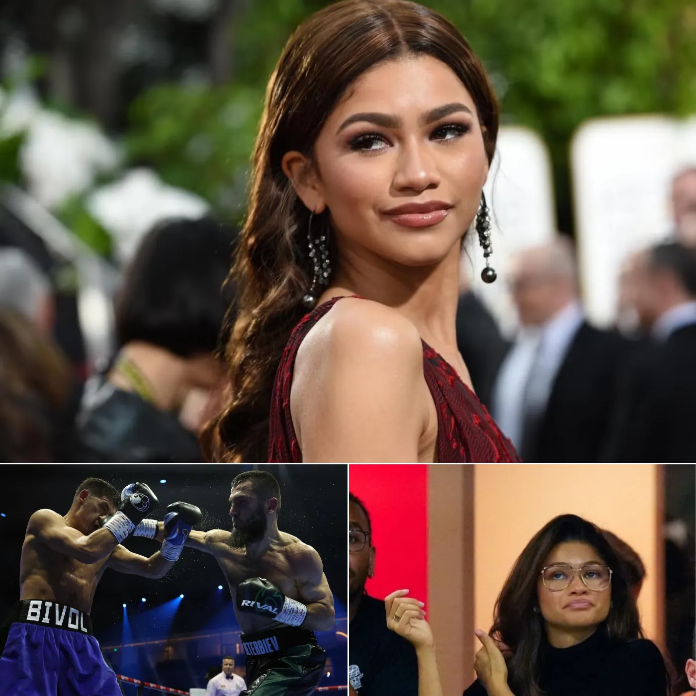 Zendaya’s Night at Bivol vs. Beterbiev Fight Fuels Talk About Tom Holland