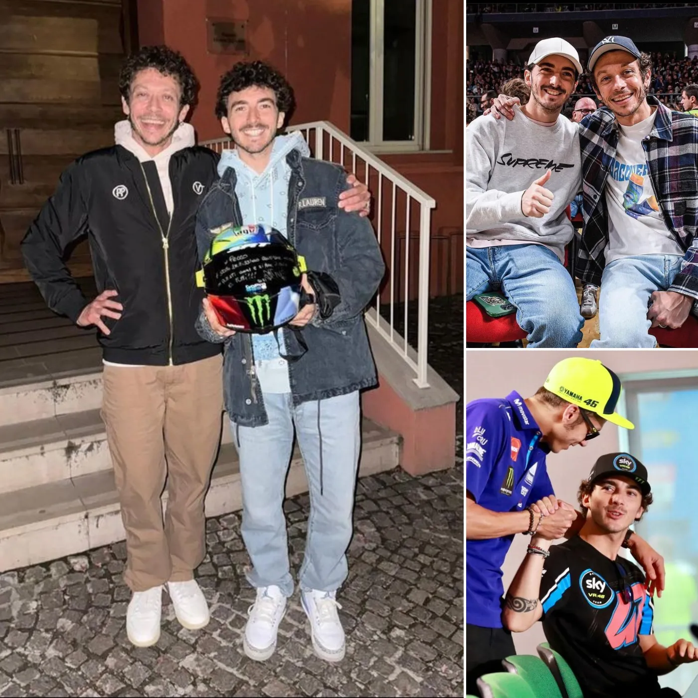 Little-known secrets of the relationship between Pecco Bagnaia and Valentino Rossi.