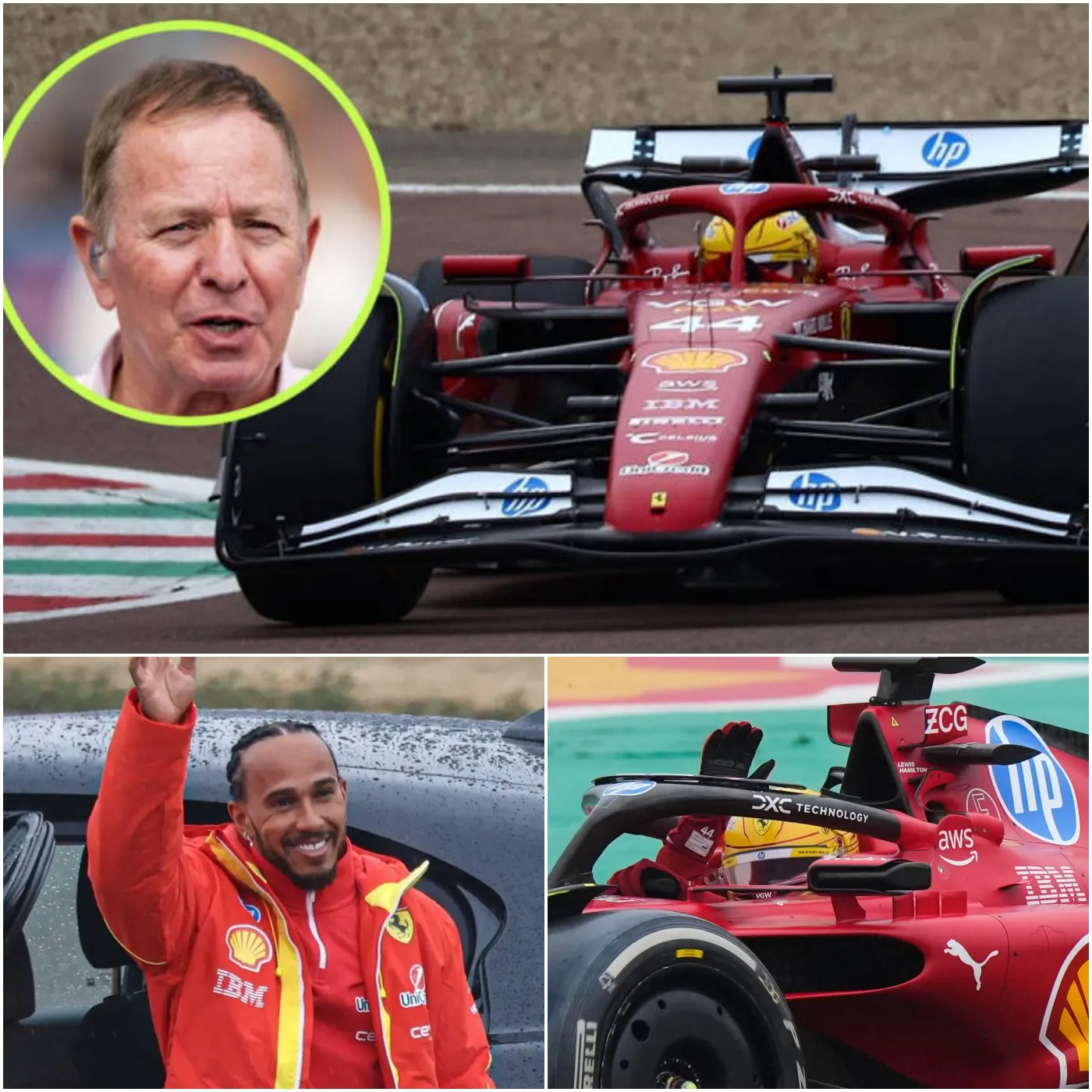 Why Martin Brundle Would ‘Never’ Bet Against Lewis Hamilton at Ferrari