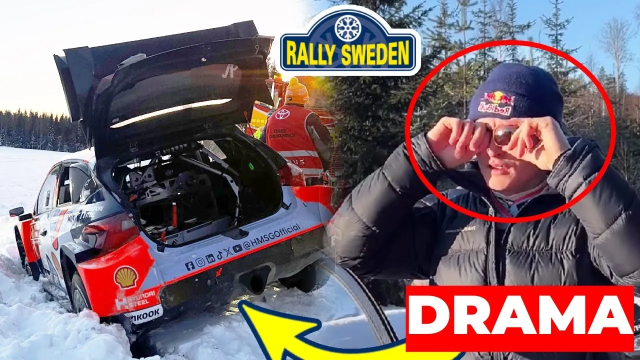 ❌ADRIEN FOURMAUX CRASH ❌| 🇸🇪 WRC RALLY SWEDEN 2025 | 🚀 FLAT OUT DARKNESS  Day 3 Saturday Highlights