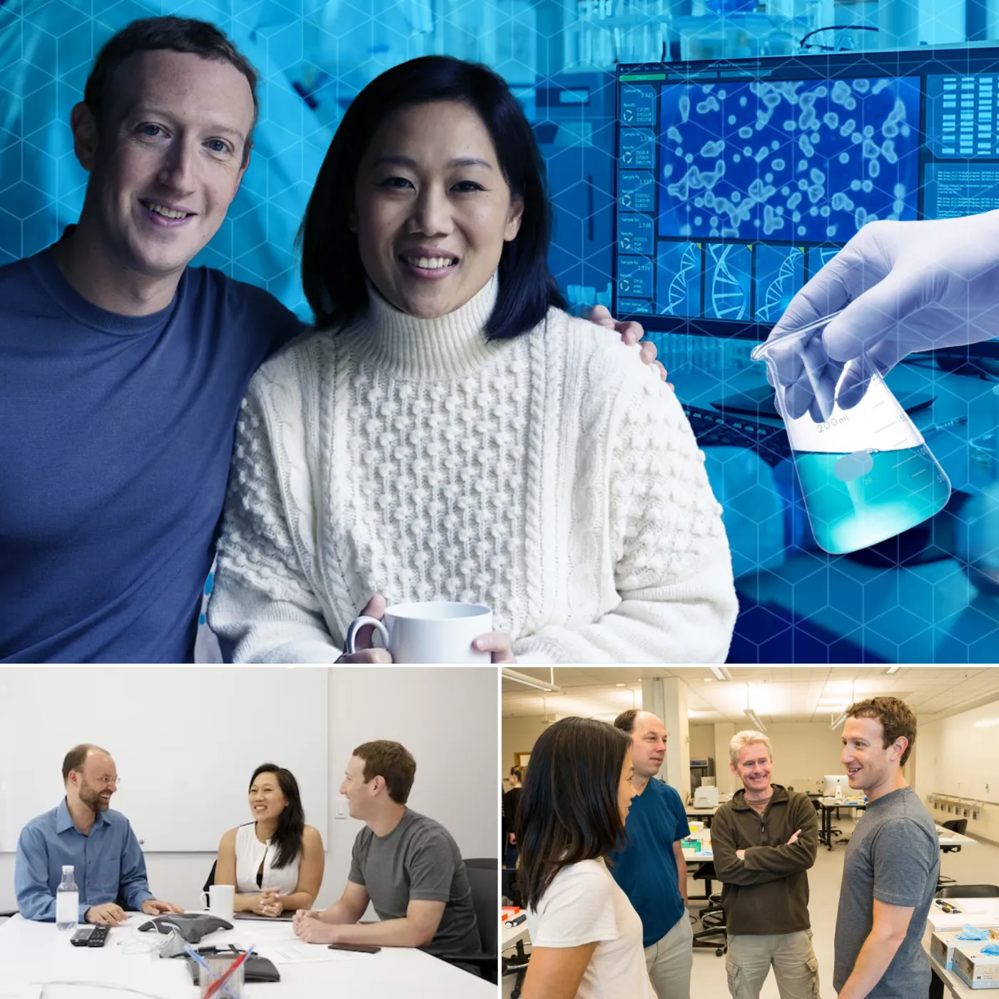 Mark Zuckerberg and Priscilla Chan Donate $250 Million to Establish a Biology Center in Chicago