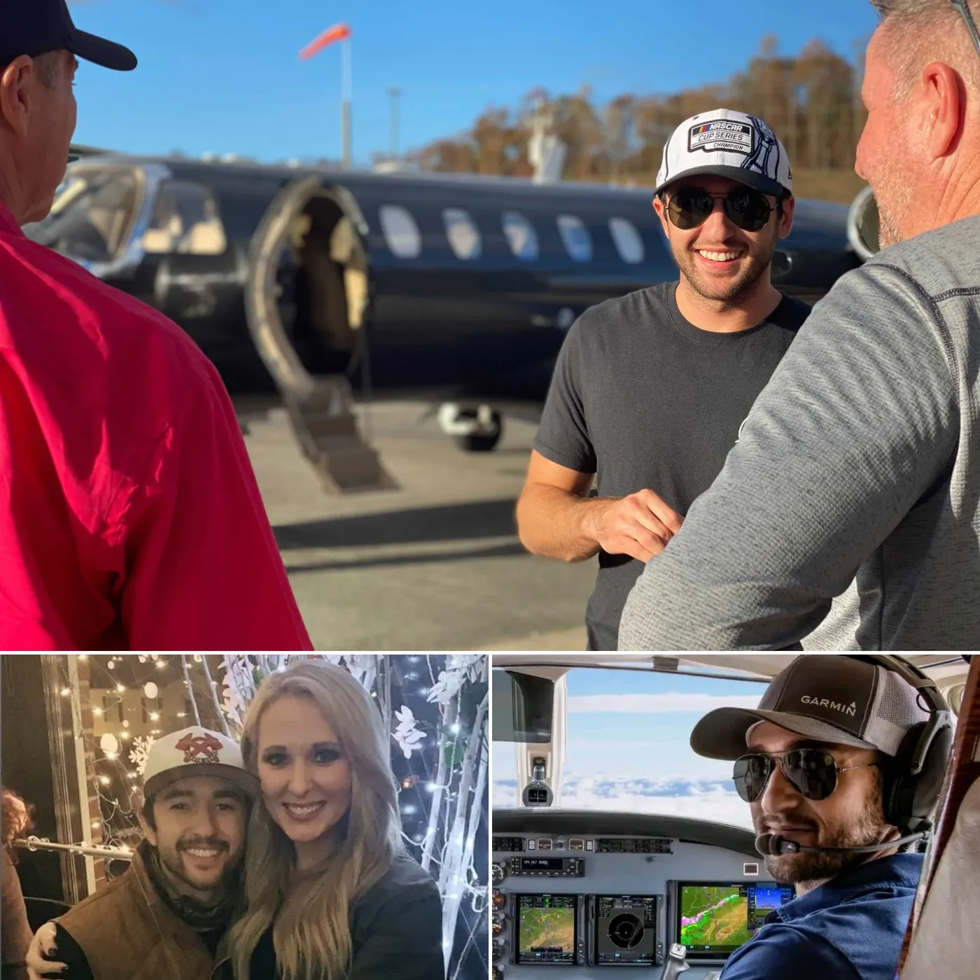 Chase Elliott Flies a Multi-Million Dollar Plane with His Girlfriend to Sweden!