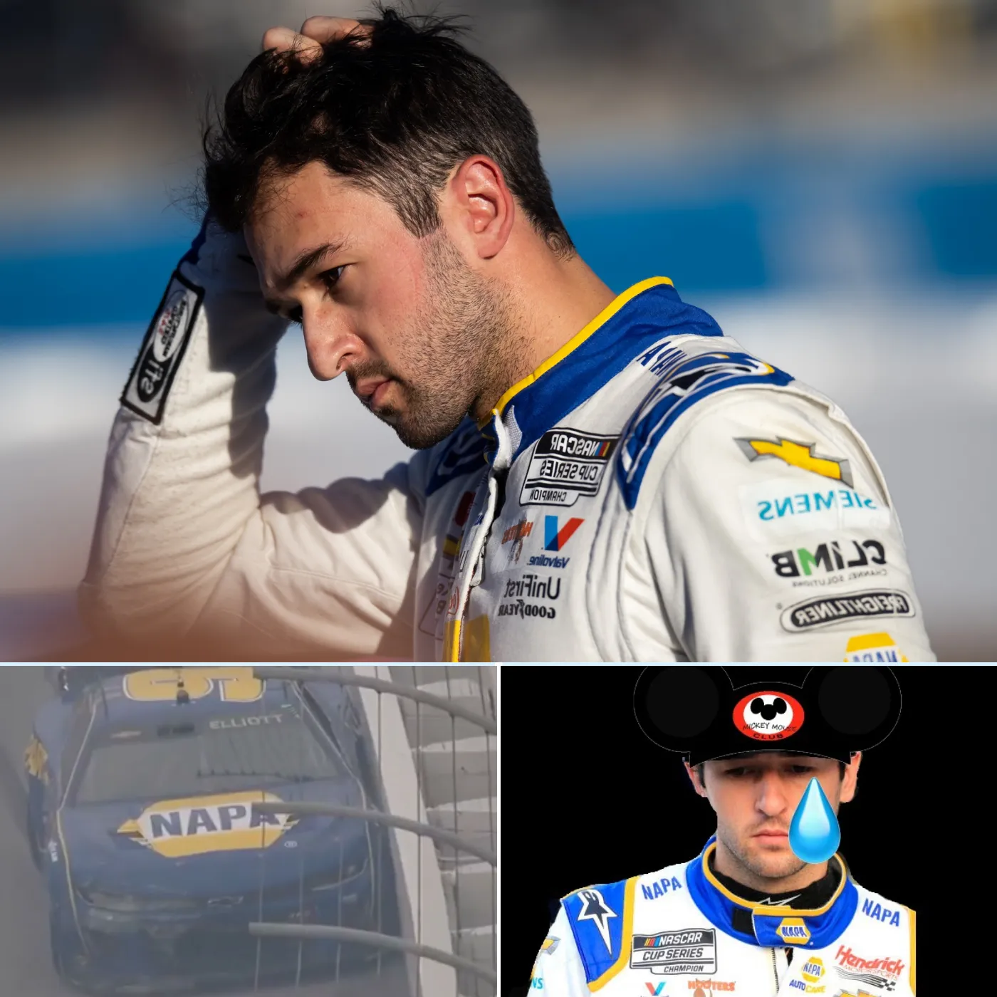 Chase Elliott the Mouse isn't as good as he once was. Find out why he is falling apart.