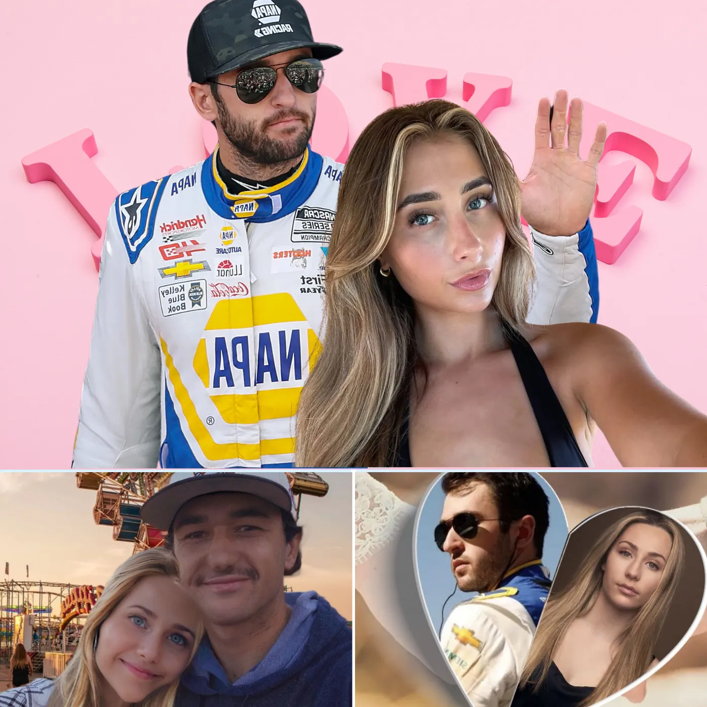 Chase Elliott and Lily Phillips are discreetly dating in unexpected ways. A few private photographs have been shared.