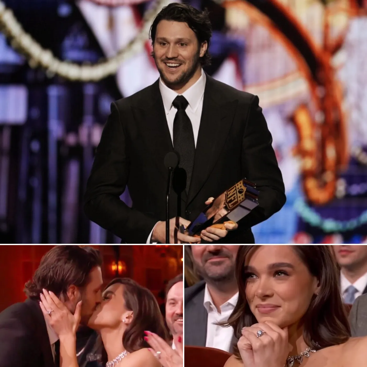 Josh Allen Expresses Gratitude to Hailee Steinfeld in His 2024 NFL MVP Acceptance Speech