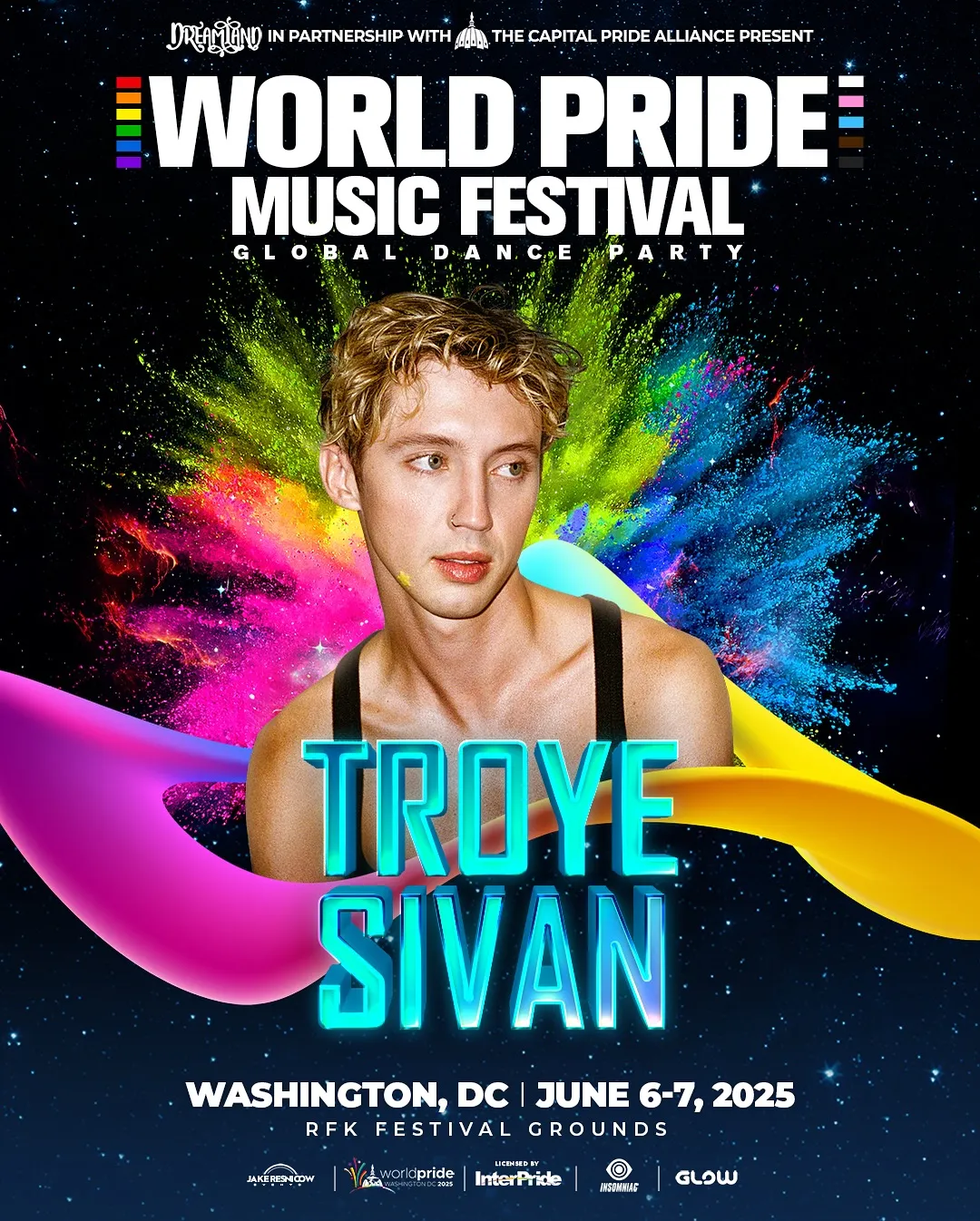 Troye Sivan’s Next Big Move: WORLD PRIDE MUSIC FESTIVAL 2025 Announcement!