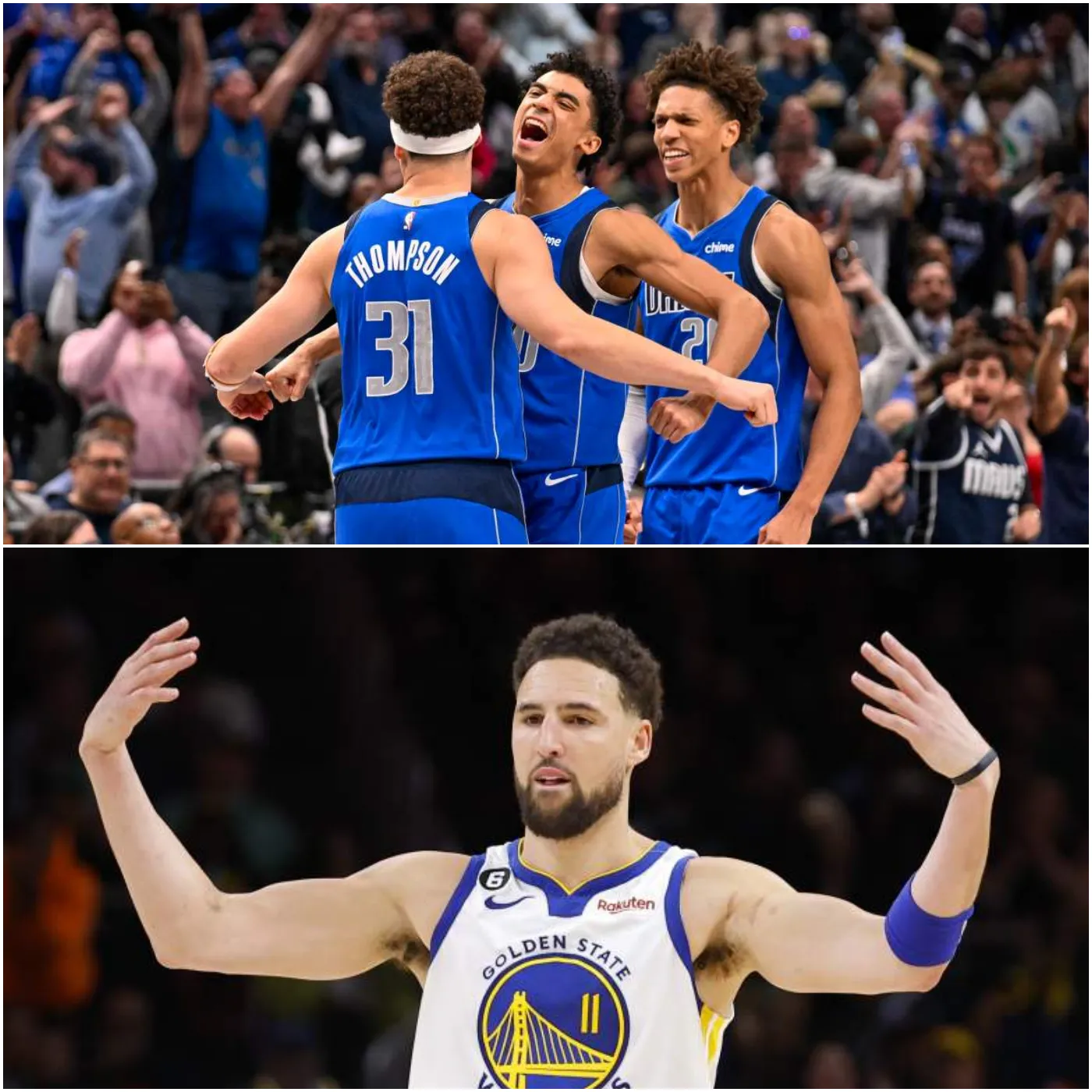 Klay Thompson’s Priceless Reaction to Steph Curry’s ‘Night Night’ Celebration Captured on Camera