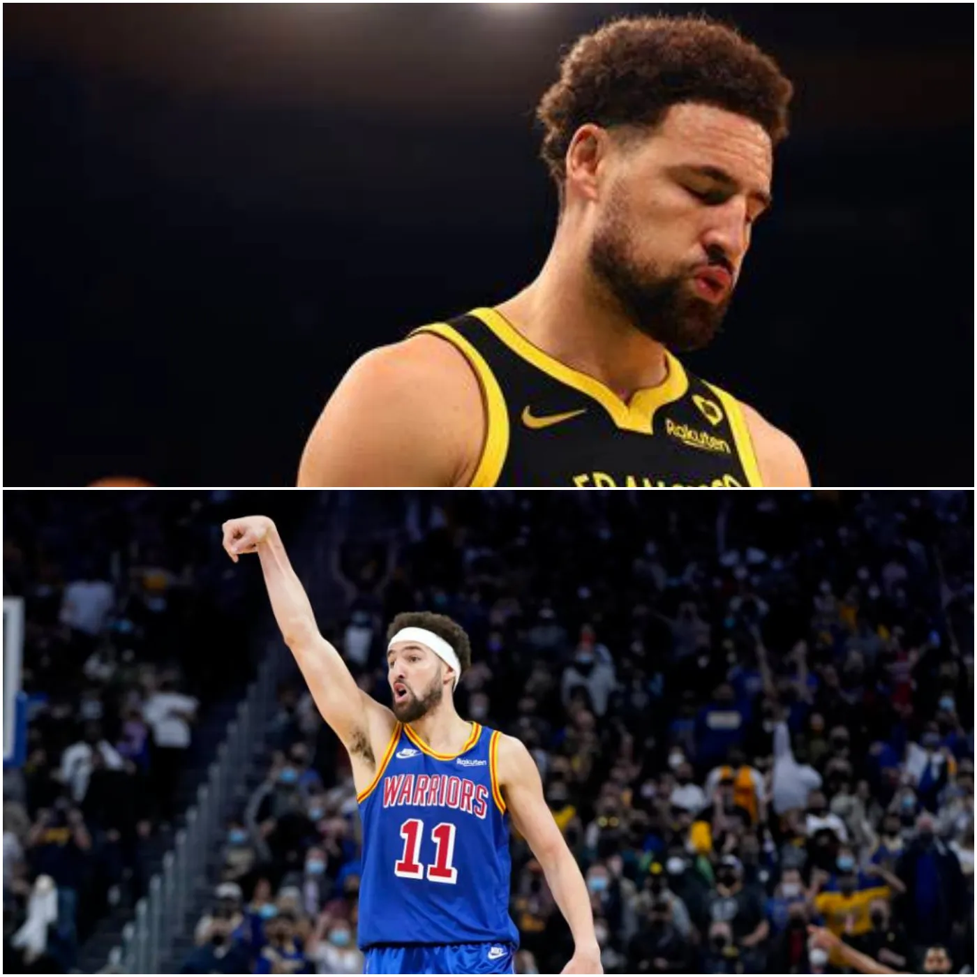 Klay Thompson’s Priceless Reaction to Steph Curry’s ‘Night Night’ Celebration Captured on Camera