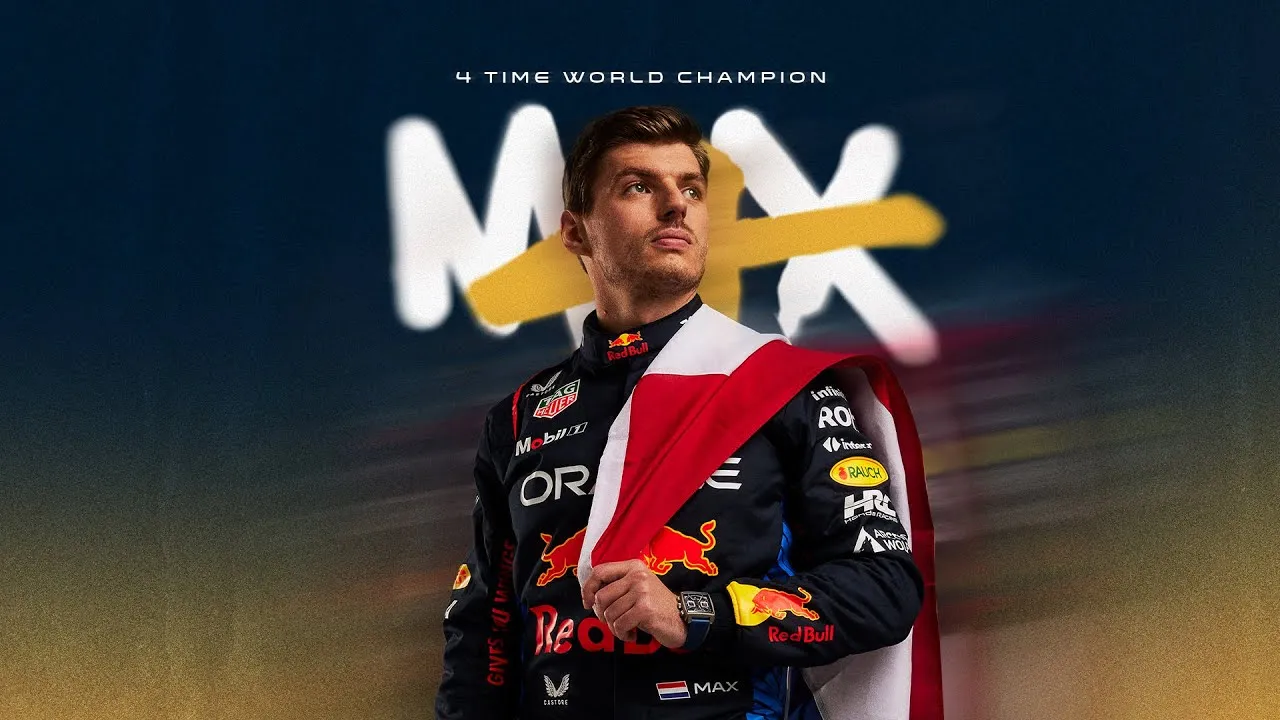 Max Verstappen Is A Four-Time F1 Champion!