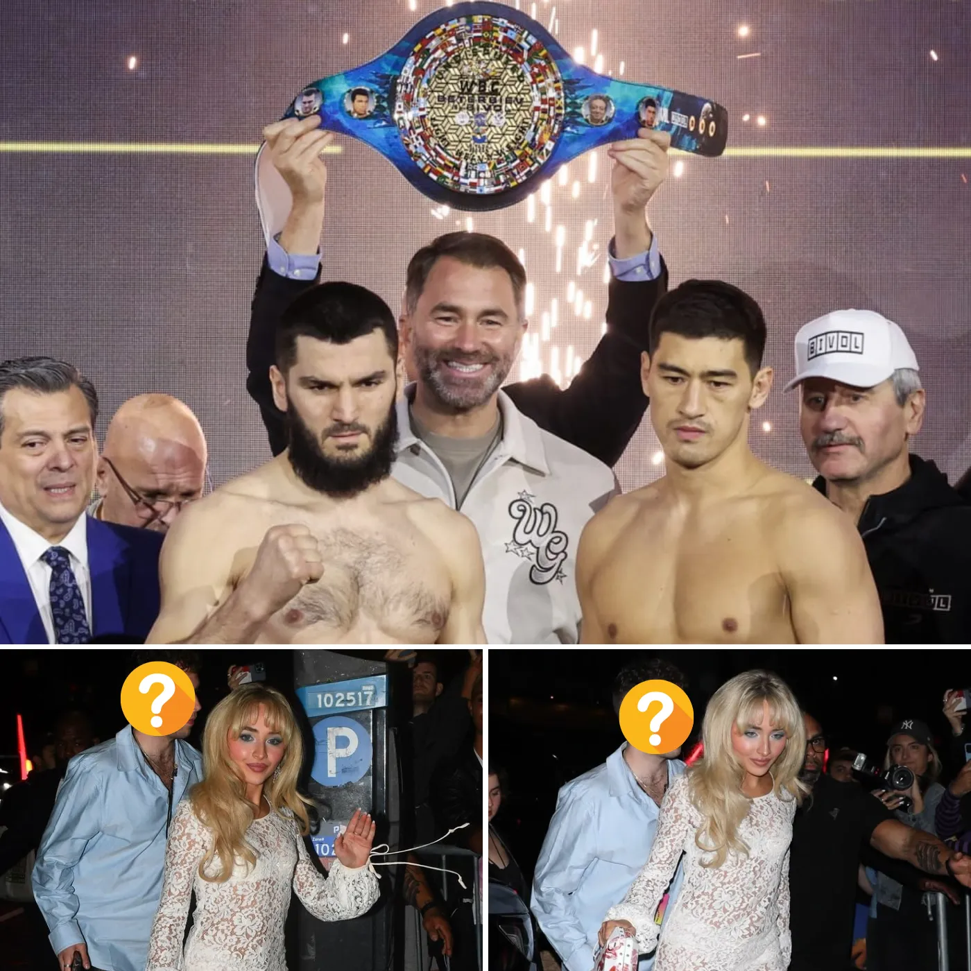 Sabrina Caused a Fever When Appearing at the Match of Beterbiev vs. Bivol