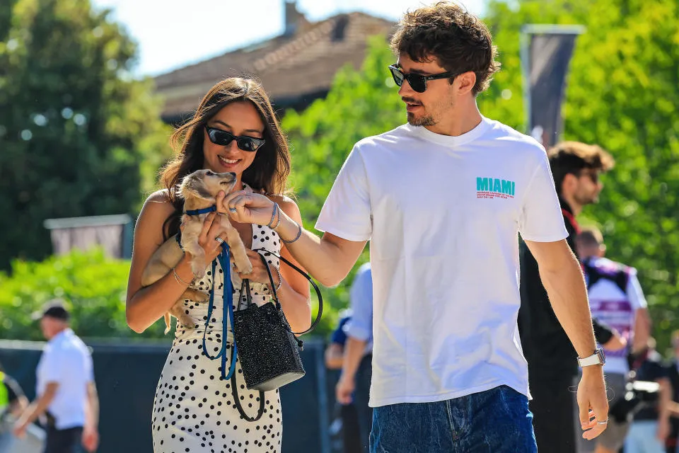 Who Is Formula 1 Driver Charles Leclerc's Girlfriend? 5 Things to Know  About Alexandra Saint Mleux