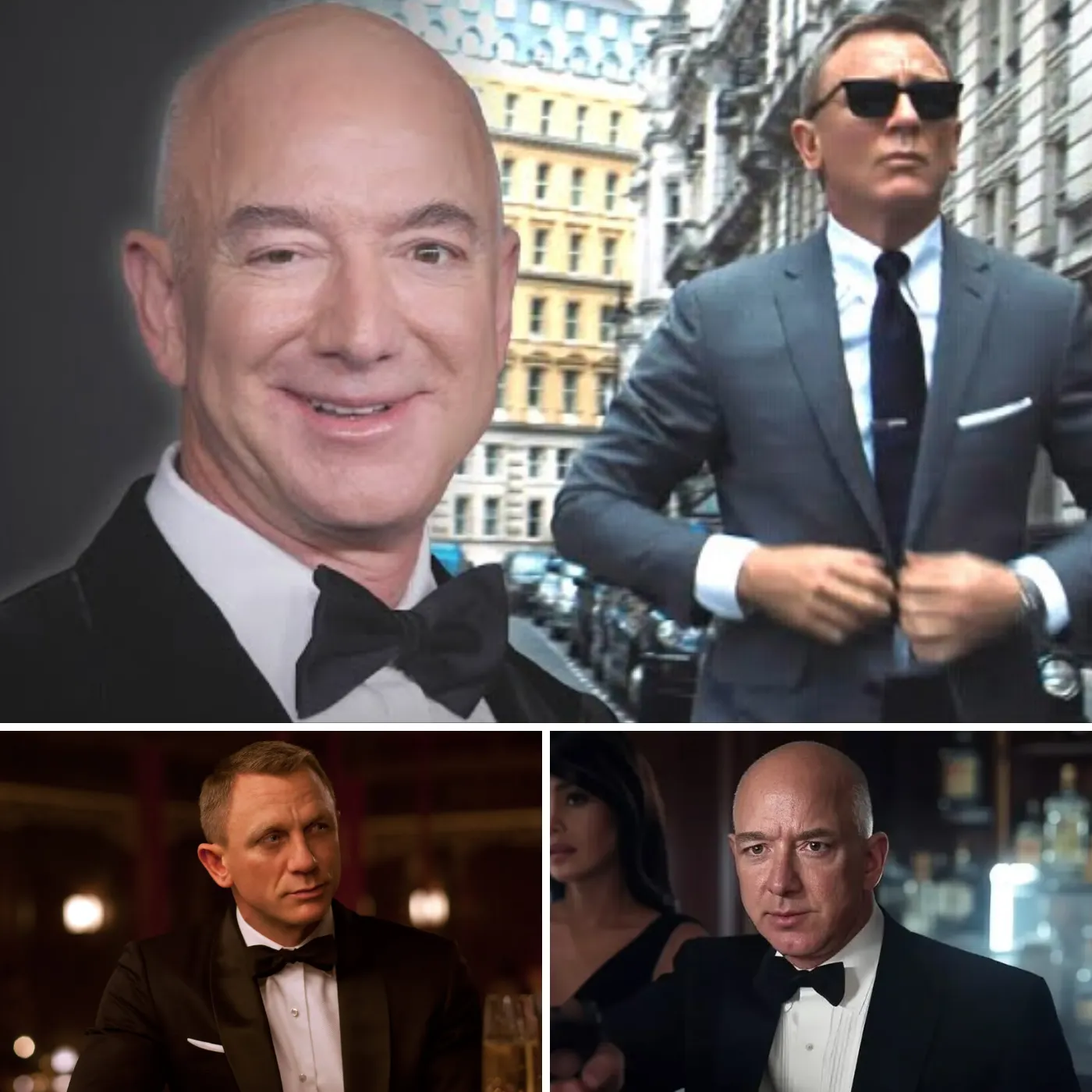 Jeff Bezos shocks by choosing himself as the new James Bond. Is this a bold move or a billionaire's dream?