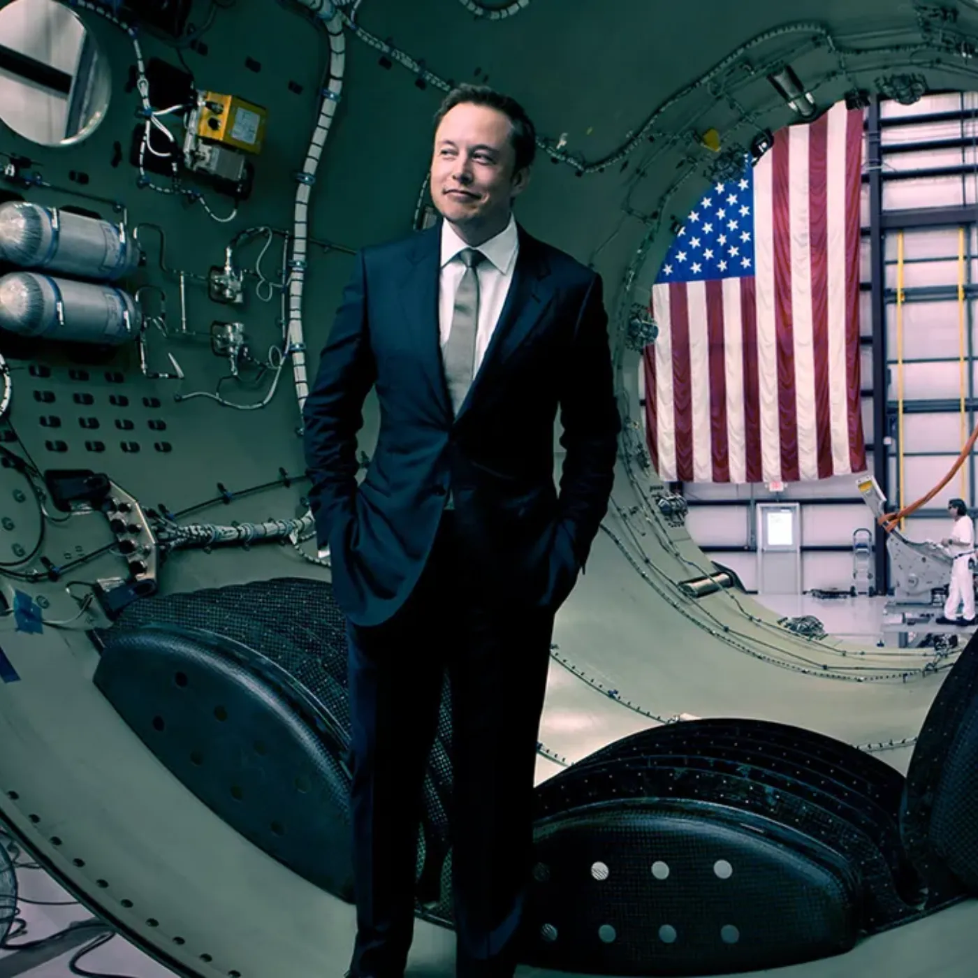 Elon Musk Collaborates with Aliens to Build Houses in Space