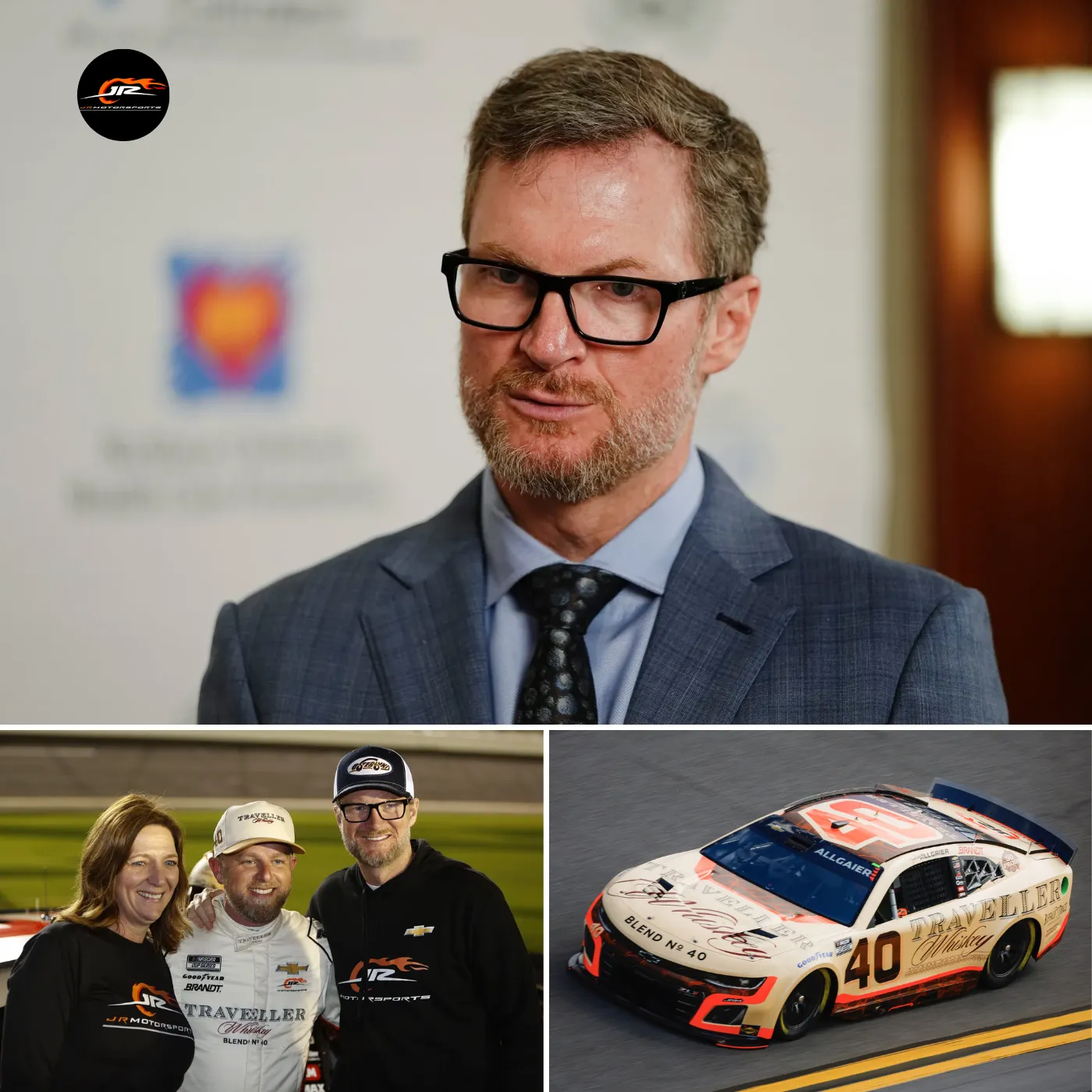 Dale Earnhardt Jr. Turns Down 40 Million Offer and Reveals Bold Plan to Take JR Motorsports to the NASCAR Cup Series