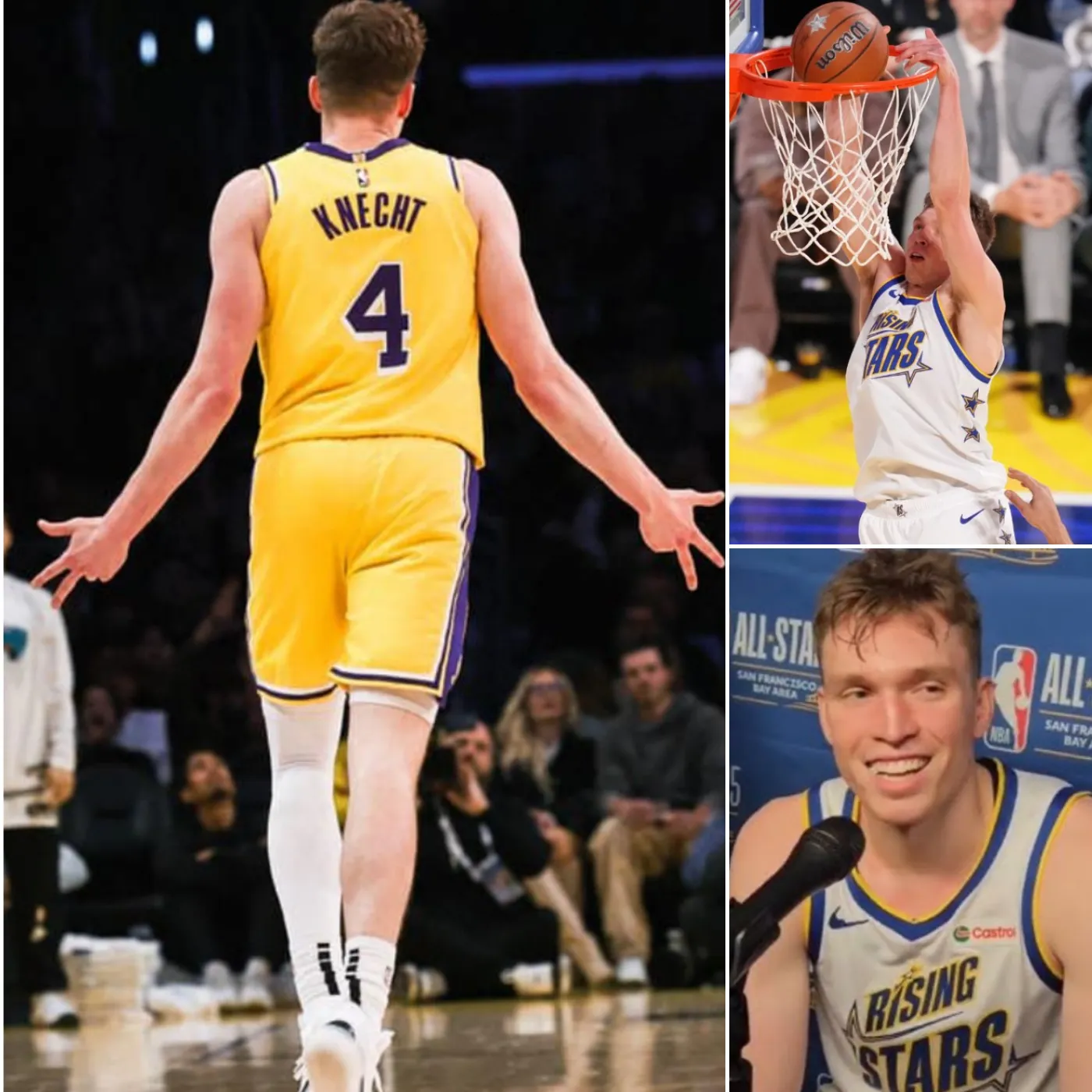 Dalton Knecht Claps Back at Draymond Green After Epic Rising Stars Performance!