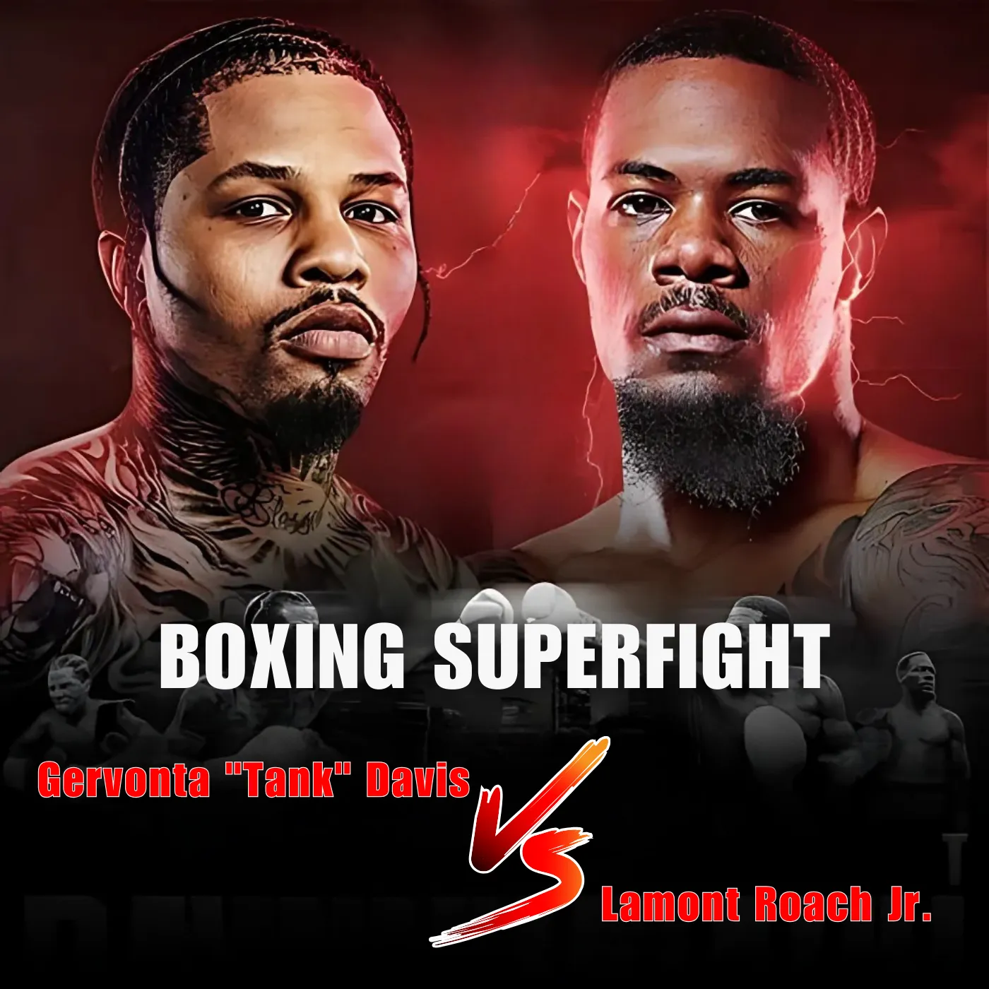 Not Mark Magsayo, Gervonta "Tank" Davis' official opponent is Lamont Roach Jr.