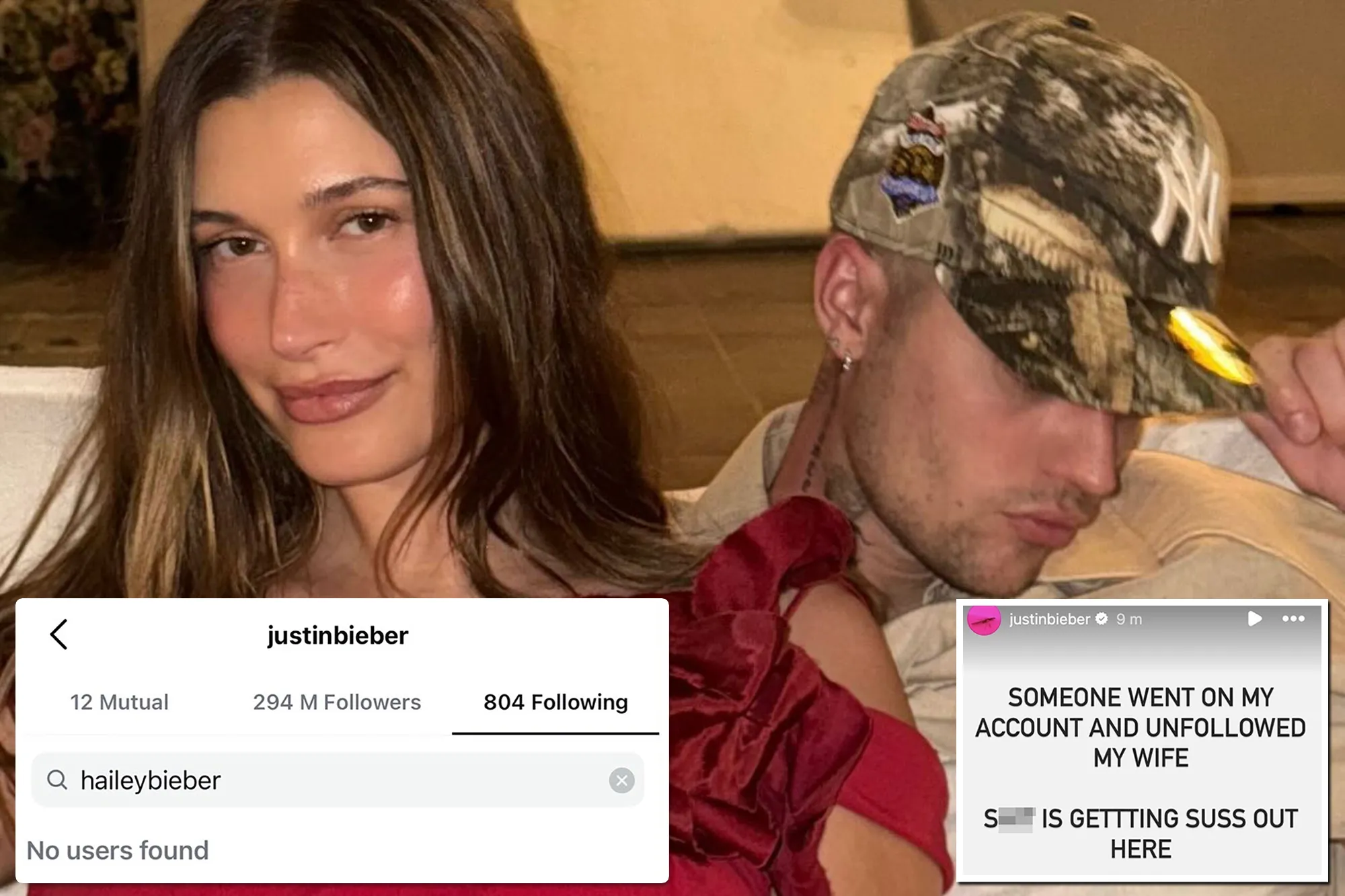 Justin Bieber speaks out after he unfollows wife Hailey on Instagram amid  split rumors