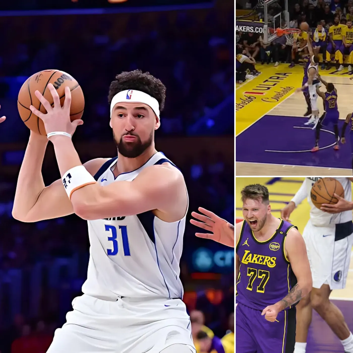 Klay Thompson's best performance against the Mavericks was overshadowed by defensive struggles that led to a loss against the Lakers