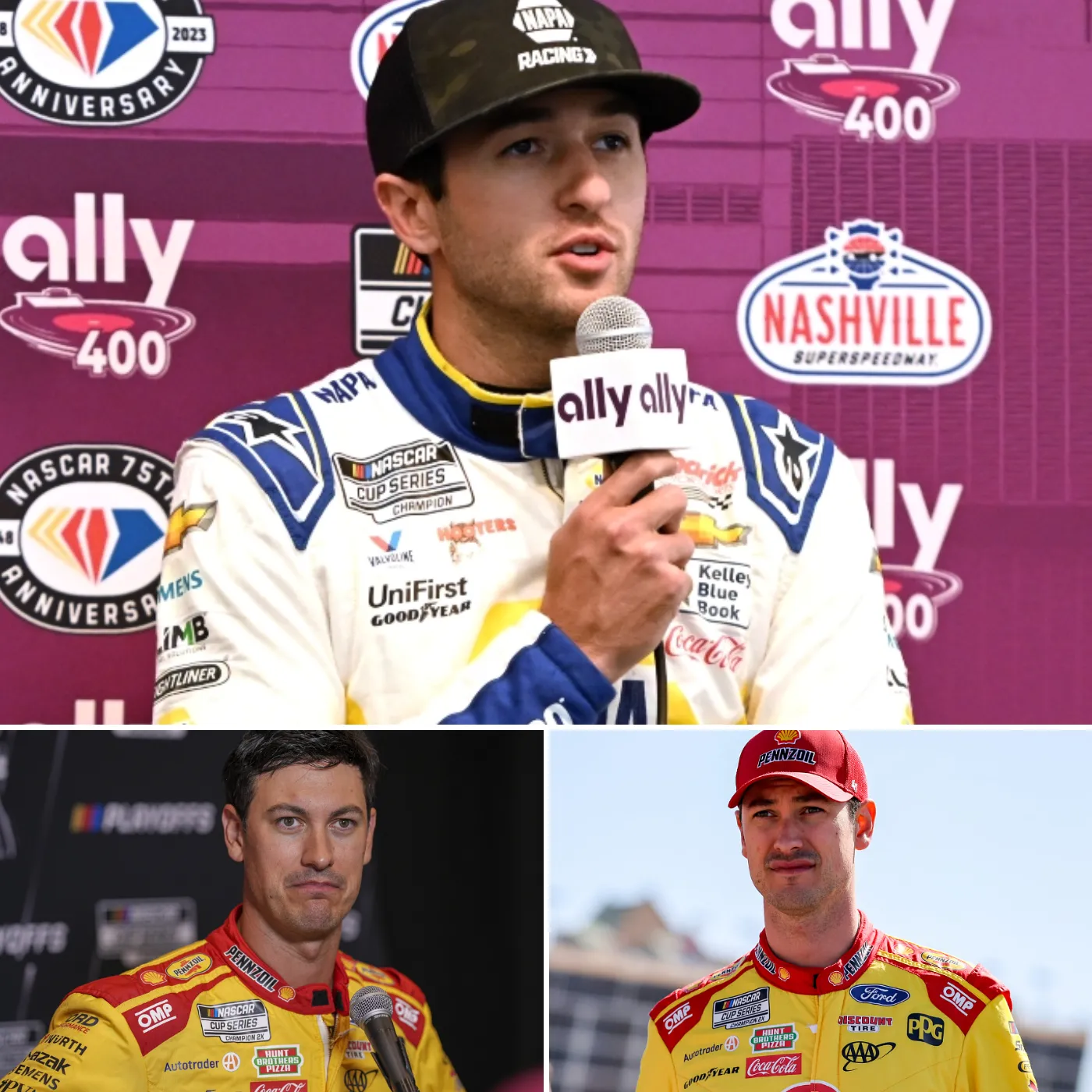 Joey Logano SHOCKED 10-game SUSPENSION, 200K FINE after Chase Elliott FATEFUL lawsuit