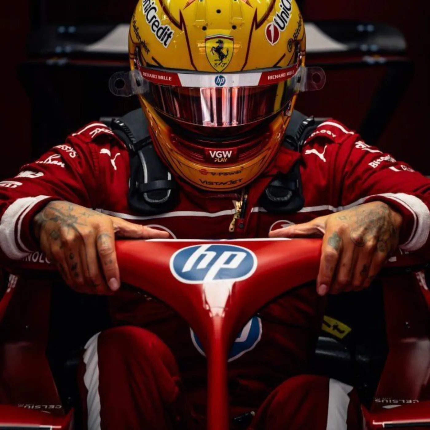 Hamilton Believes Ferrari Will Help Him Break the World Record