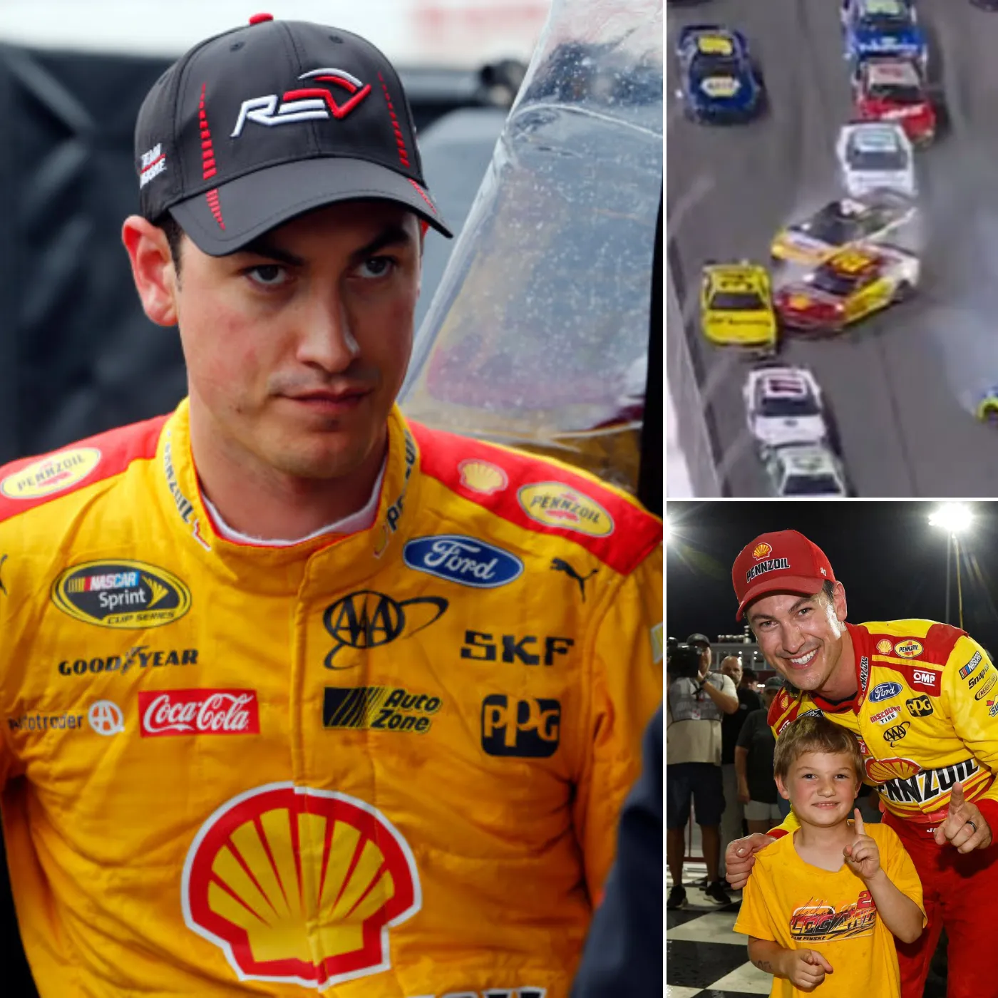 Blockbuster, Joey Logano arrogantly speaks out about controversial move that caused terrible accident at Daytona. I don't care about other people.