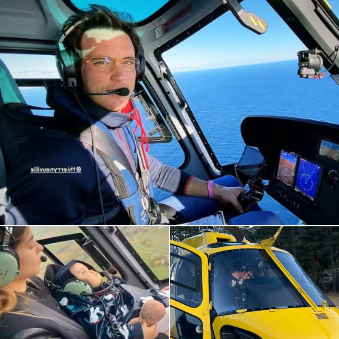 Thierry Neuville and His Family's Aerial Adventure After an Intense Race