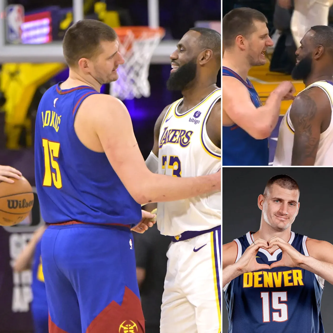 Nikola Jokić crowns LeBron James and explains why he is a model of greatness in the NBA.