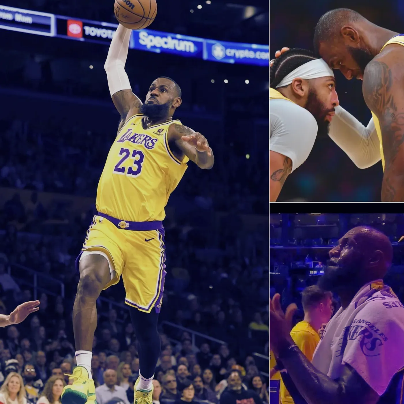 LeBron James Faces Unbelievable Backlash After Getting Emotional Over AD Tribute