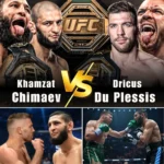 Dricus Du Plessis wants to take away Khamzat Chimaev's undefeated record