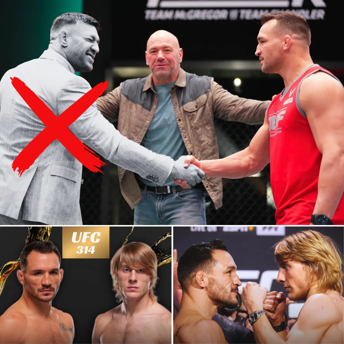 Conor McGregor's career hits rock bottom, Michael Chandler now forced to risk everything for meaningless lightweight title