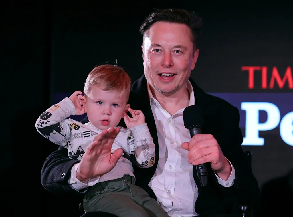 Elon Musk & Ex Grimes' Son X Appears in Rare Photo on 4th Birthday