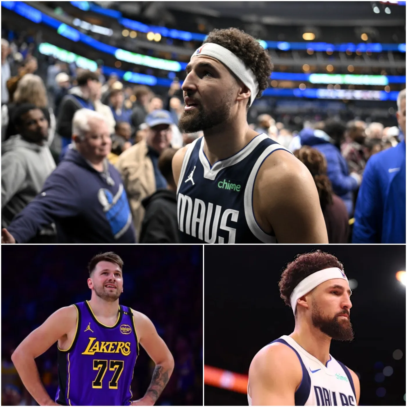 Klay Thompson Talks Facing Luka Doncic After Mavericks-Lakers Showdown