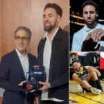 Klay Thompson Gifts 2022 Warriors Championship Ring to Dr. Richard Ferkel After Helping Heal Achilles Injury