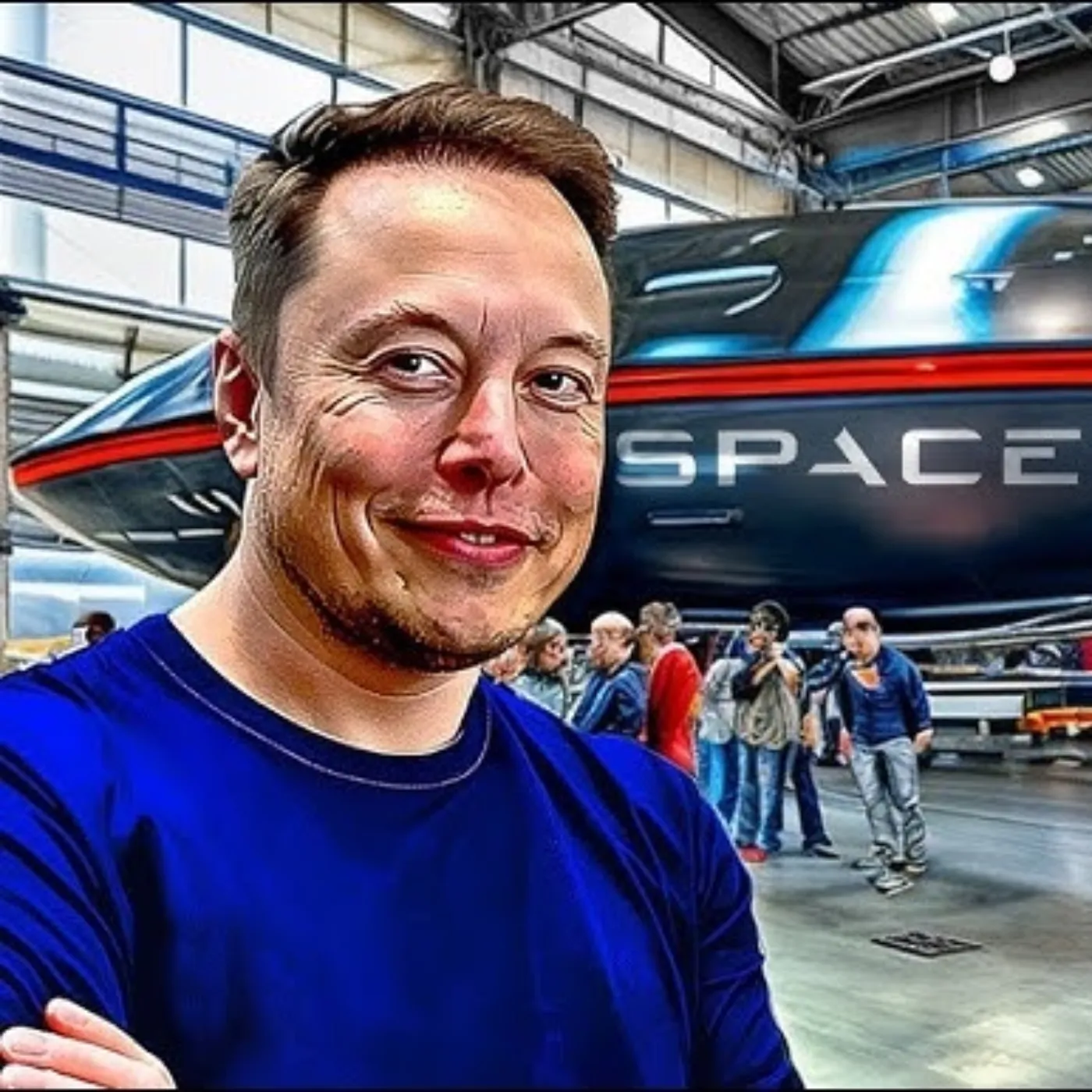 Shocking the Scientific Community! Elon Musk Reveals a UFO Fighter Jet, Leaving the World Speechless!