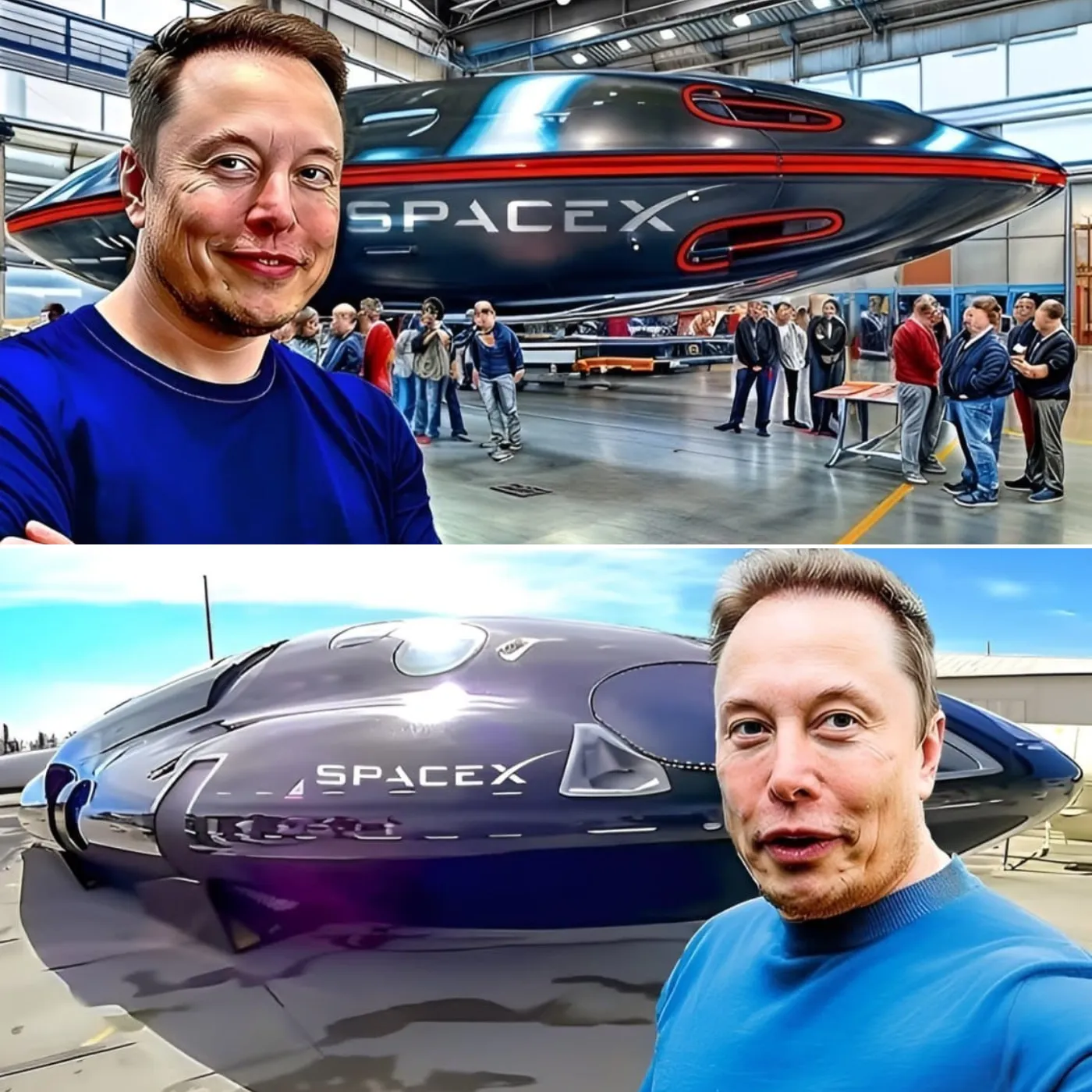 Shocking the Scientific Community! Elon Musk Reveals a UFO Fighter Jet, Leaving the World Speechless!