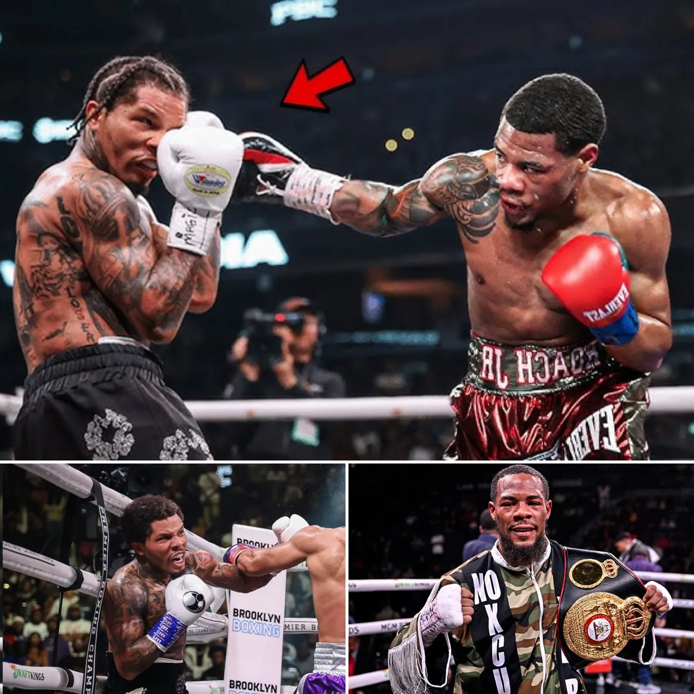 Lamont Roach Jr. Causes an Earthquake: Defeats Tank Davis and Claims the Lightweight Crown - An Unexpected Result!