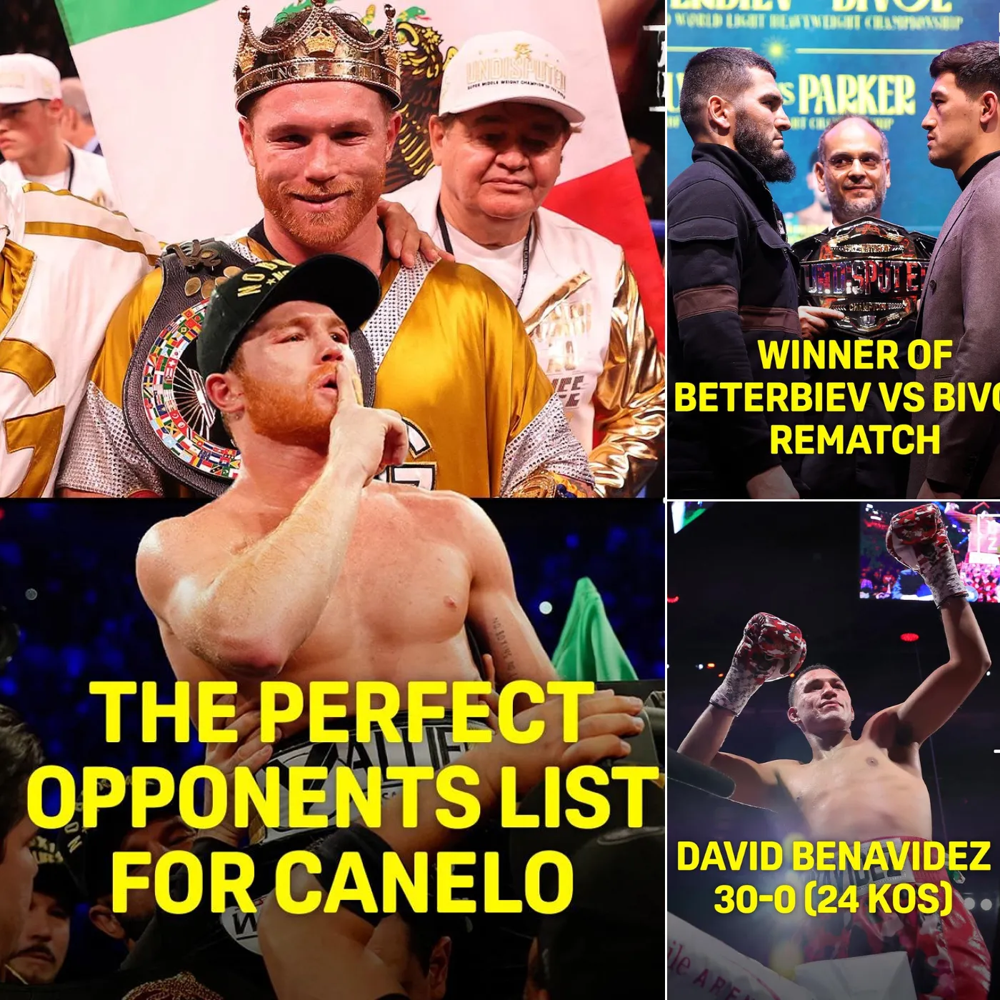 Who Deserves to Fight Canelo in His 2025-2026 Deal For A Booming and Controversial Debate