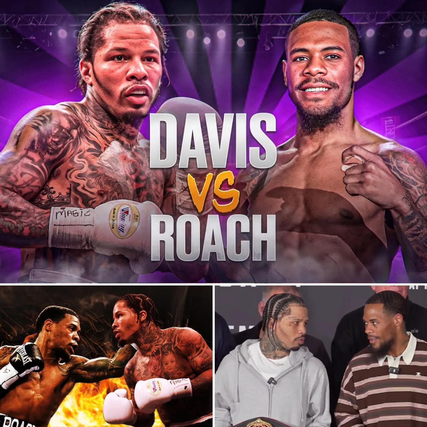 Gervonta Davis Locks Eyes with Lamont Roach—Tensions Explode Before Title Fight!