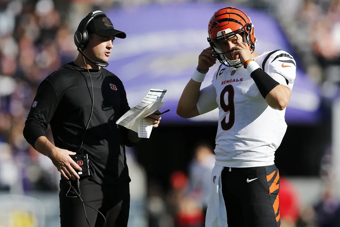 Joe Burrow, Zac Taylor focused on present, not Bengals' past - National  Football Post