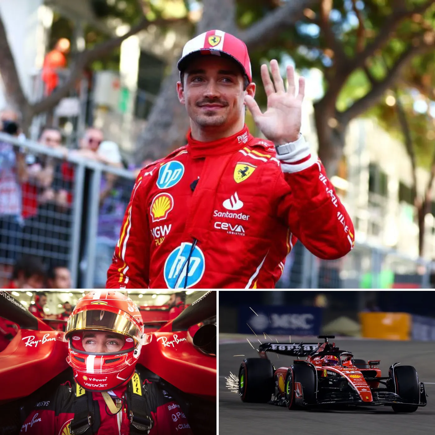 Red flags curb Leclerc's dominance as P1 position takes centre stage on Day 3