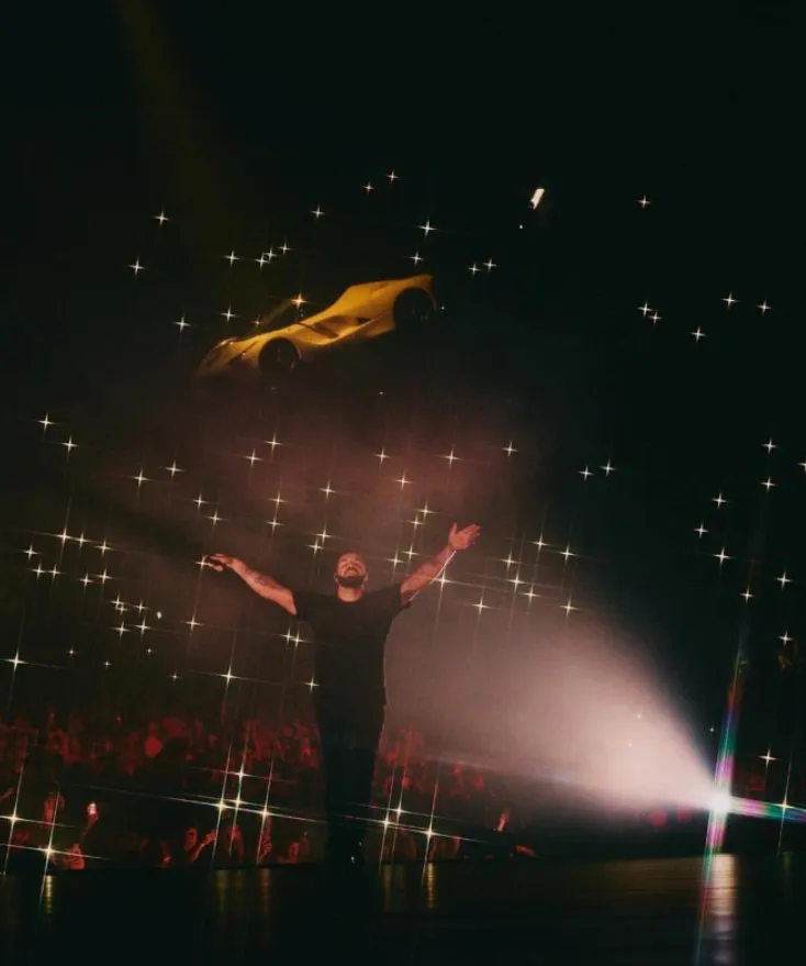 The Truth Behind Drake’s Floating Ferrari LaFerrari During His Concert