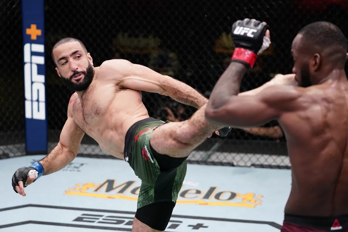 Belal Muhammad predicts he finishes Leon Edwards in their rematch: 'It's  going to be the worst night of his life' - MMA Fighting