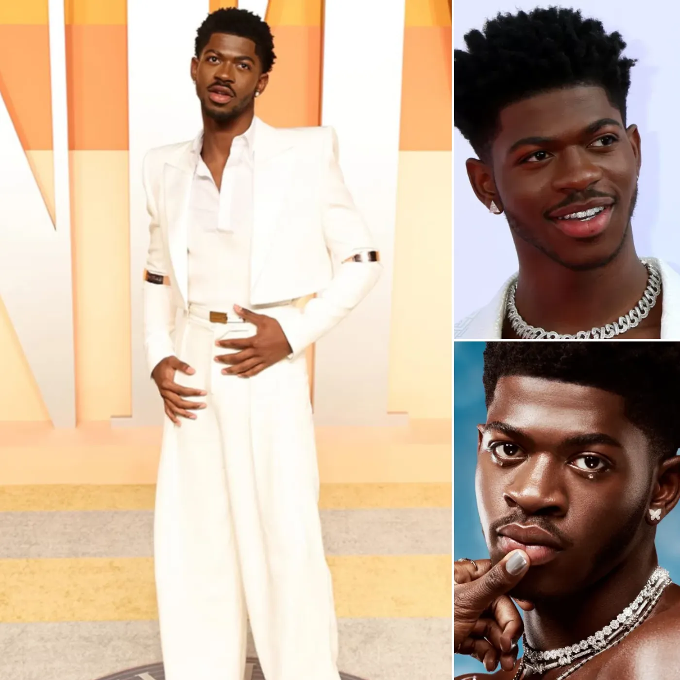 Cameras Couldn’t Stop Flashing! Lil Nas X’s Wild Entrance at Vanity Fair Oscar Party