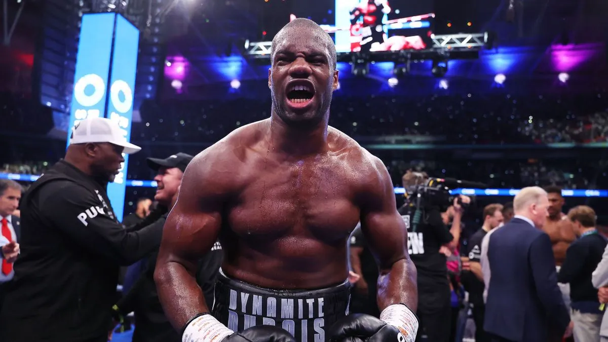 Daniel Dubois destroys Anthony Joshua with sensational knockout win in Wembley thriller - Eurosport