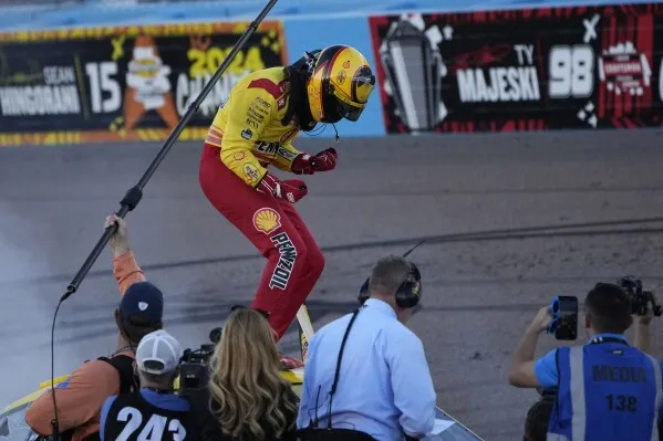 image_67ce3d7440c8c Joey Logano takes a hefty penalty in Phoenix after today's NASCAR results, but Joe Gibbs Racing stars dominate the track.